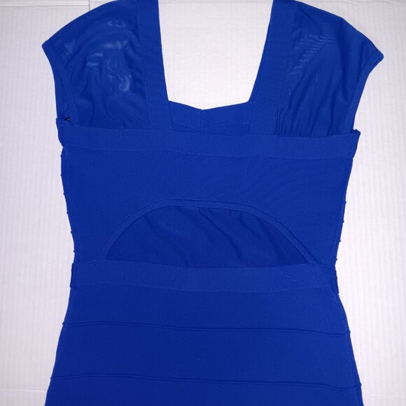 FOREVER 21 SHEER OPEN BACK SLEEVELESS DRESS - Picture 4 of 15